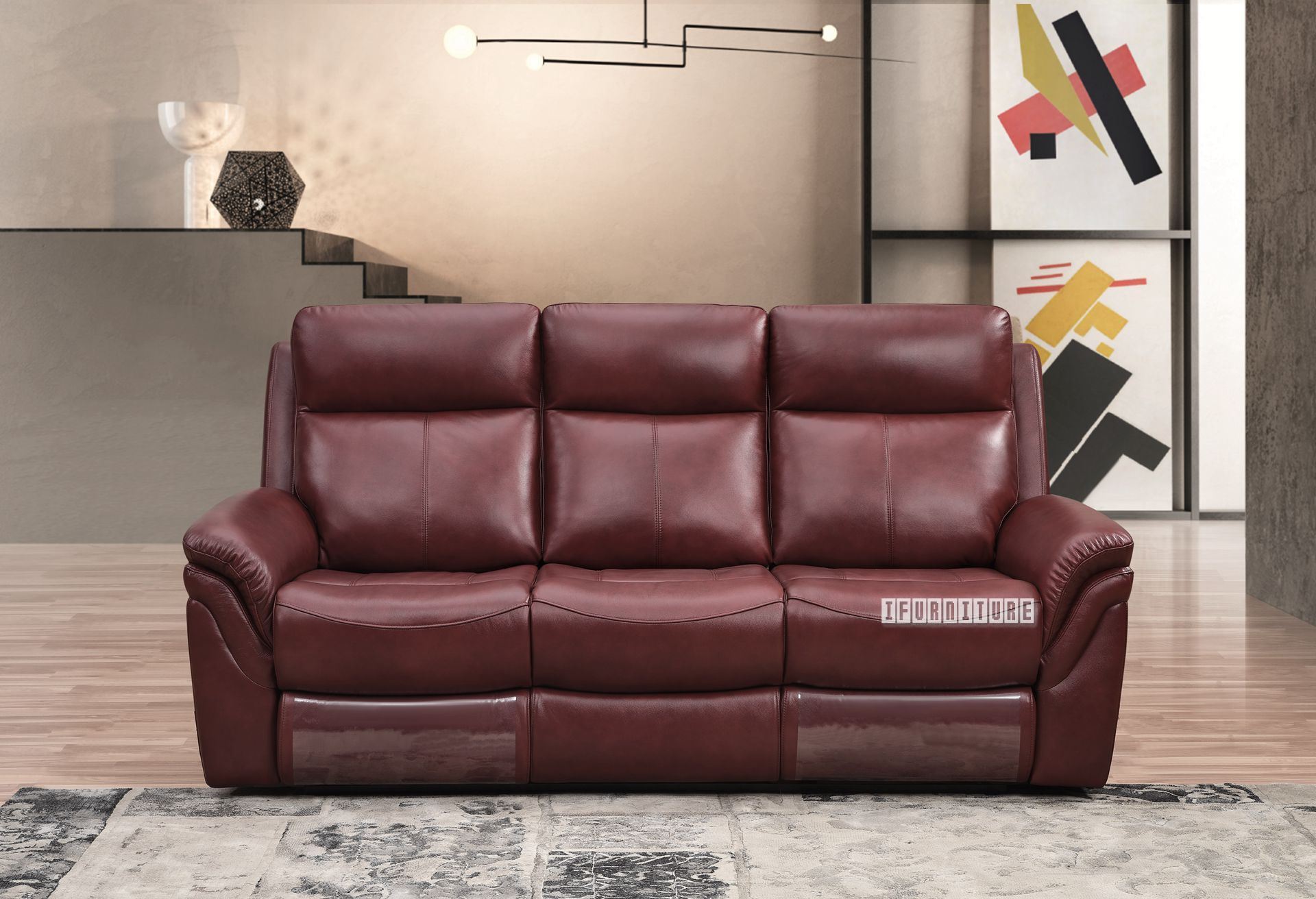 red wine on leather sofa