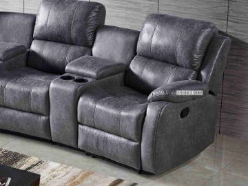 Picture of EASTON Home Theatre Reclining Sofa with 2 Cup Holders and Storage