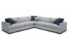 Picture of GOODWIN Feather Filled Sectional Sofa | Dust, Water & Oil resistant (Light Grey)
