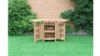 Picture of BALI Solid Teak Wood Extendable Outdoor Bar Table