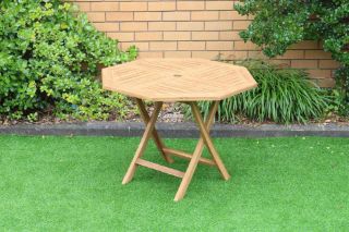 Picture of BALI Solid Teak D100 Octangle Dining Table (Only)