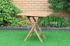 Picture of BALI Solid Teak - D80 Square Table with 4 Chairs