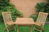 Picture of BALI Solid Teak - D60 Square Table with 2 Chairs