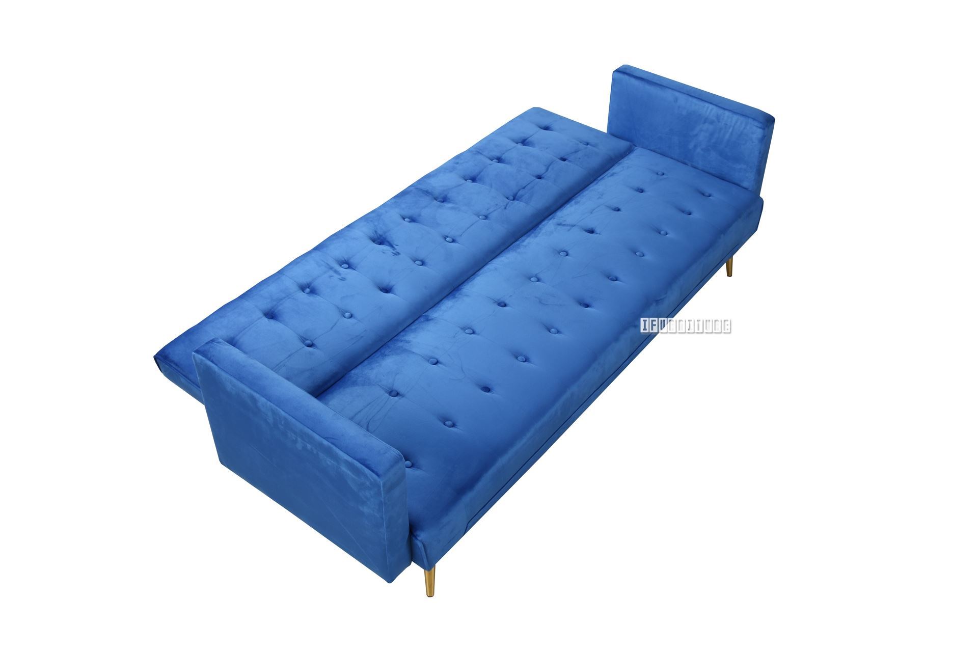 SOBER 3 Seater Sofa Bed *Blue Velvet