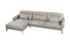 Picture of DREAMDOM 100% Genuine Leather Sectional Sofa (Beige)