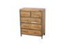 Picture of KANSAS 5-Drawer Tallboy (Acacia Wood)