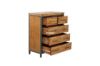 Picture of KANSAS 5-Drawer Tallboy (Acacia Wood)