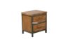 Picture of KANSAS 2-Drawer Bedside Table (Acacia Wood)
