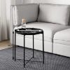 Picture of SASAKI SIMPLE END TABLE WITH REMOVABLE TRAY *BLACK