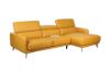 Picture of LUCCA Sectional Sofa in 100% Top leather (Yellow)