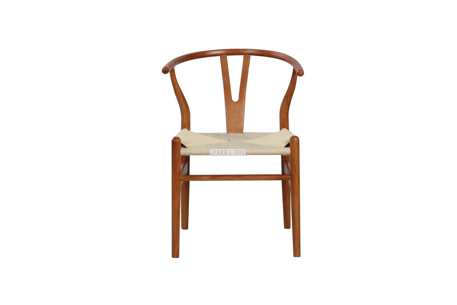 WISHBONE Solid Beech Y Replica Chair (Walnut)