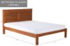 Picture of METRO Bed Frame (Caramel) - Double