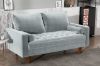 Picture of FAVERSHAM Sofa (Greyish Cyan) - 2 Seat