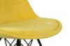 Picture of GAZEL Velvet Dining Chair in Black/Blue/Yellow/Green/Grey/Pink Colour