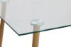 Picture of JAXSON 140 Glass Rectangular Dining Table