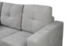 Picture of ADISEN L-Shape Sofa with Ottoman (Light Grey)