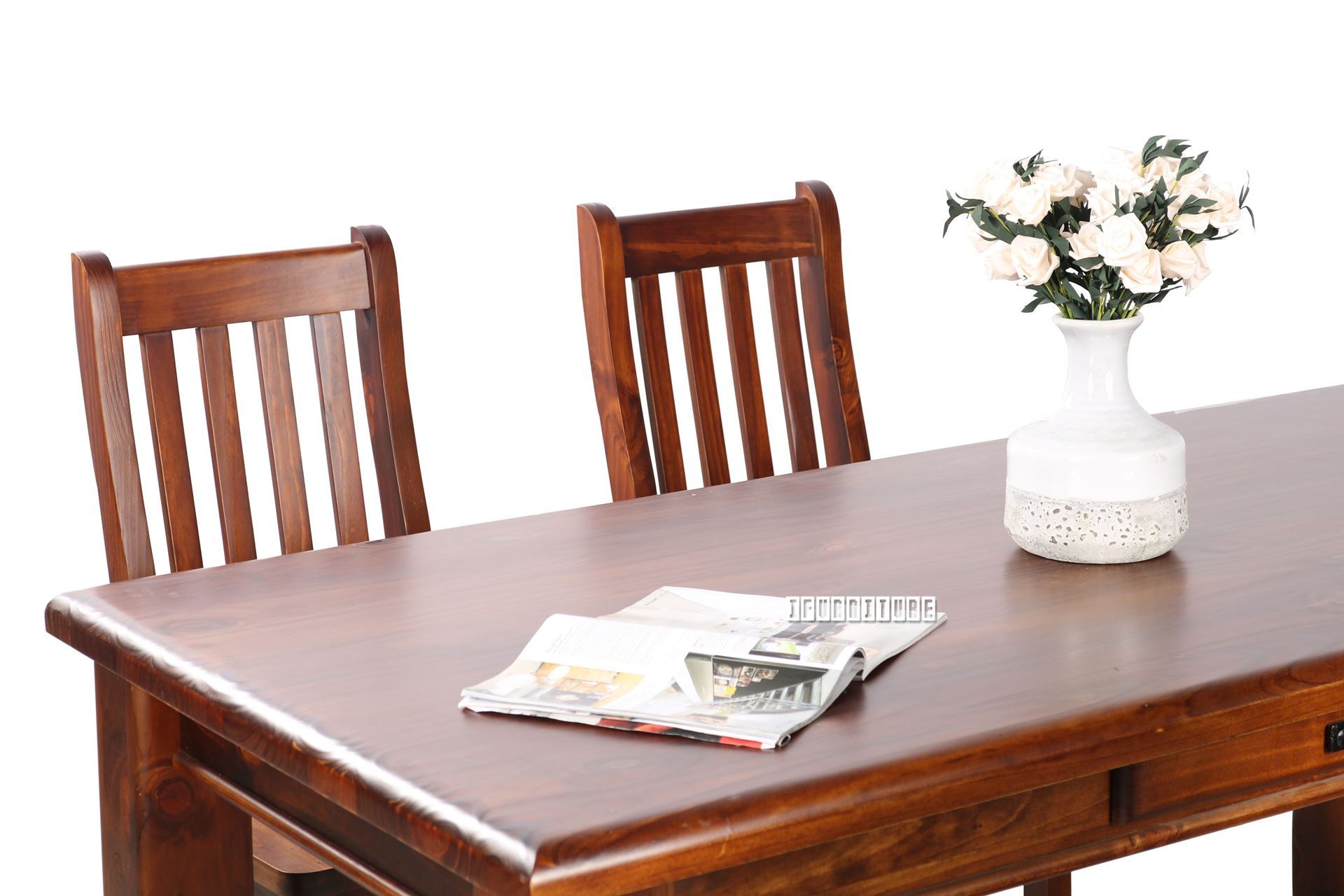 DROVER 180 7PC Dining Set (Solid Pine)