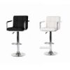 Picture of TITAN Adjustable Swivel Gas Lift Bar Chair (White)