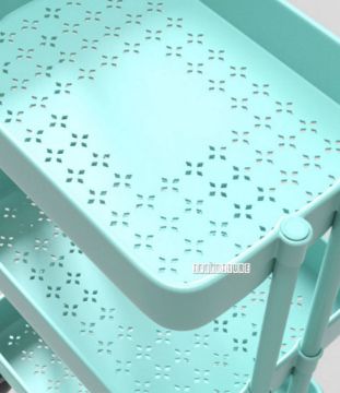 Picture of KRISTINA 3 Tier Wheel Trolley  - Green