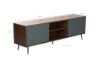 Picture of RIO 176 TV Unit  *Solid Lacquer with Real Dark Walnut Veneer