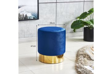 Picture of VERSA Small Footstool (Pink/Grey/Green)