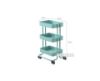 Picture of KRISTINA 3 Tier Wheel Trolley - White