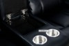 Picture of PASADENA Reclining Sofa Range in Air Leather (Black)