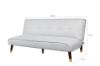 Picture of COMO Sofa Bed (Light Grey)