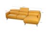 Picture of LUCCA 100% Top Leather Sectional Sofa - Facing Right Chaise