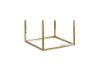 Picture of CANARY Gold Frame Velvet Foot Stool (Beige)