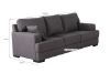 Picture of KARLTON 3+2 Sofa Range *Light Grey - 2 Seat