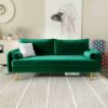 Picture of HENRY 3 Seat Sofa *Green Velvet