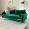 Picture of HENRY 3 Seat Sofa *Green Velvet