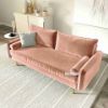 Picture of HENRY Sofa (Rose Velvet) - 2 Seat