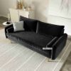 Picture of HENRY 3 Seat Sofa *Black Velvet