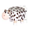 Picture of PLUSH Animal Foot Stool *Cow