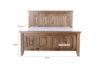 Picture of FRANCO 4PC/5PC/6PC Solid NZ Pine Wood Bedroom Combo in Queen/King/Super King /Eastern King Size