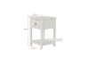 Picture of METRO 1-Drawer Bedside Table (Cream)