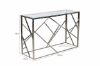 Picture of LELLA Rectangle Clear Glass Console Table