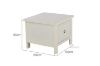 Picture of METRO Pine Side Table *Cream