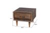 Picture of HENDRIX Solid Reclaimed Pine Wood Side Table