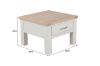 Picture of SICILY 1-Drawer Solid Wood with Ash Top Side Table