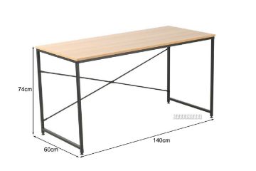 Picture of CITY 140 Desk (Black)