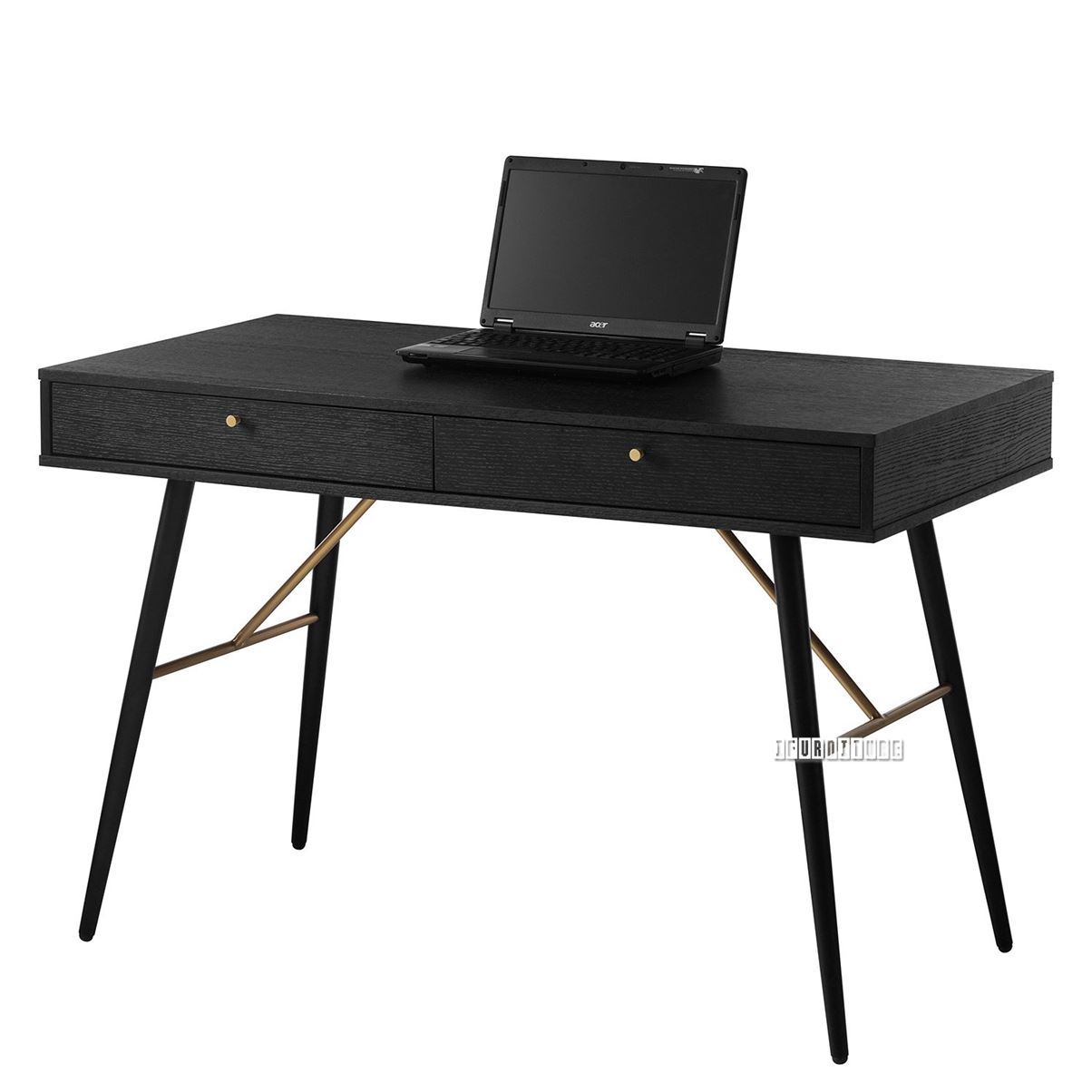 LUX 120 Hall Table/Work Desk (Black)