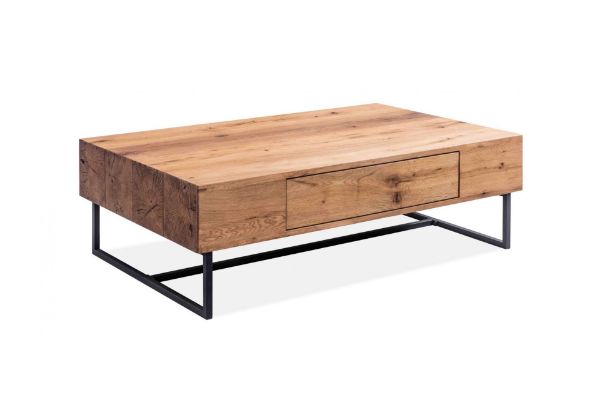 Picture of BYBLOS 1-Drawer Oak X-Large Coffee Table