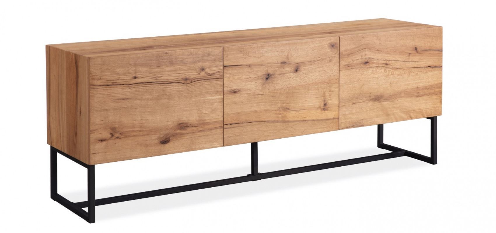 BYBLOS 3 DR Oak LowLine Buffet/TV Unit