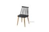 Picture of SKODA Wood Dining Chair *Black / White