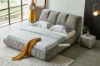 Picture of IBIZA Platform Bed Frame In Queen/Super King Size *Light Grey