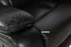 Picture of PASADENA Reclining Sofa Range in Air Leather (Black)