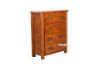 Picture of RIVERWOOD 4-Drawer Tallboy (Rustic Pine)